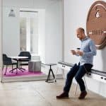 Collaborative workstations by Systems Furniture