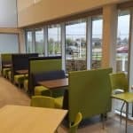 employee break room furniture cafe
