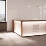reception commercial office design